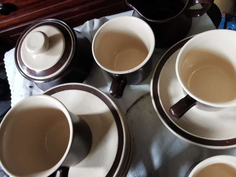 VINTAGE 17 PIECE NIKKO TEASET