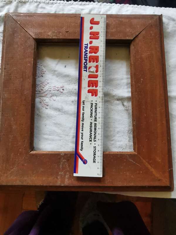 Vintage wooden frame