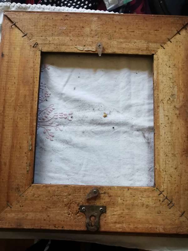Vintage wooden frame