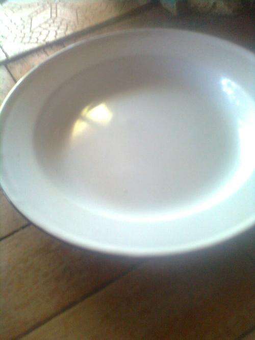 enamel rice plates