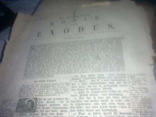VINTAGE BIBLE 1868