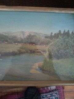 VINTAGE PHOTO IN FRAME