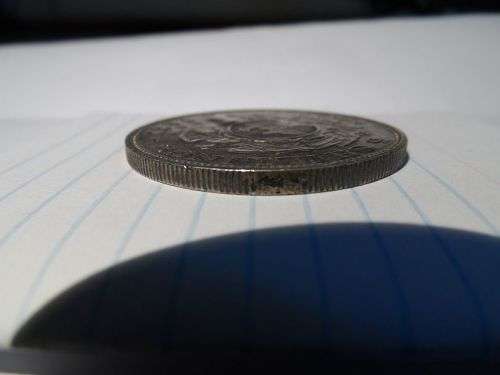 1892 Crown five shillings.