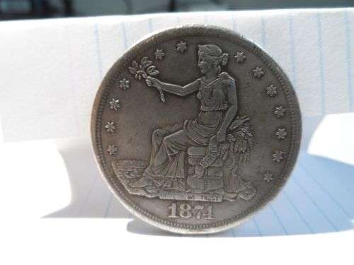 1871 United States Of America Trade Dollar