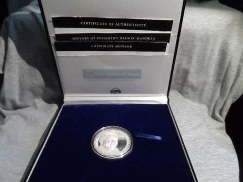 5 oz silver 1994 inauguration medalion