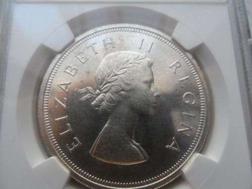 1959 Five shillings PF 65