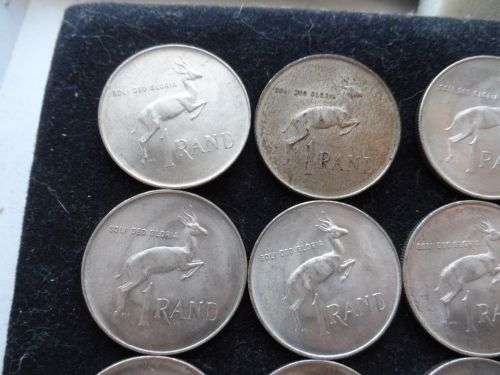 1966 Silver One Rand coins. 16 avaliable. R140 each.