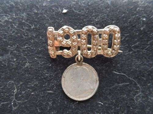 Paul Kruger 3d, tickie, silver jewelry. 5 Items as a lot