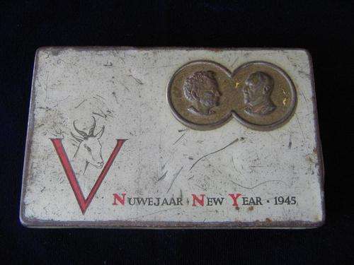 WWII South African Gifts and Comforts Fund tin