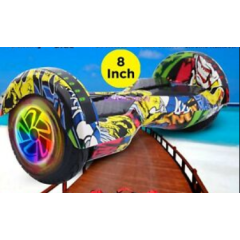 8" Hoverboard with Bluetooth Speaker And Led Lights