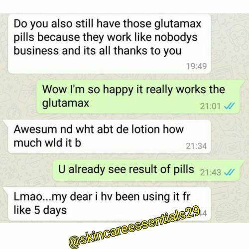 GLUTAMAX GLUTATHIONE FOR SKIN LIGHTENING 1000mg