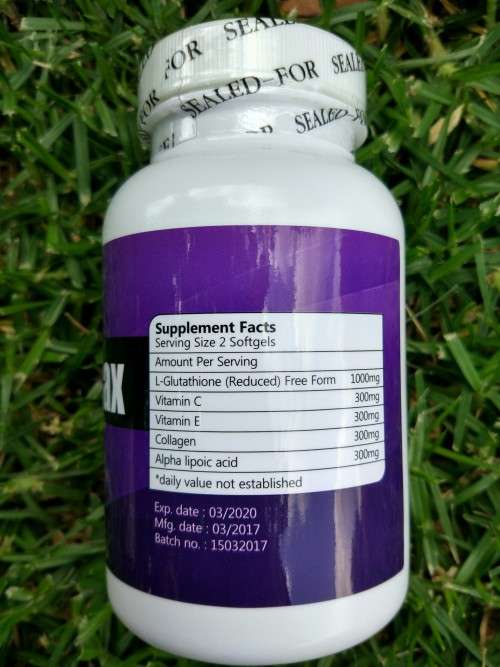 GLUTAMAX GLUTATHIONE FOR SKIN LIGHTENING 2200mg