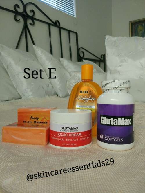 SET E - FOR BRIGHTER AND GLOWING SKIN FOR WHOLE BODY