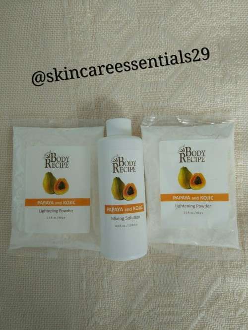 Body Recipe PAPAYA and KOJIC Lightening Powder 120g