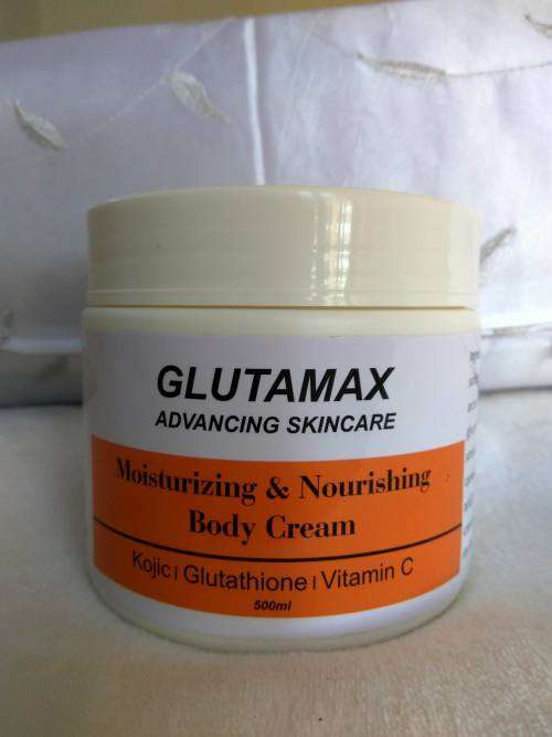 Glutamax  Skin Lightening Cream with Kojic Acid, Glutathione,  Vitamin c spf 50- 500ml