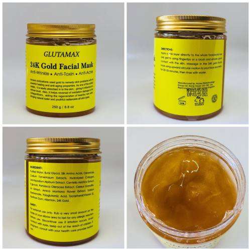 Glutamax Pure 24k Gold Facial Mask - 250g