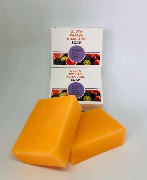 Gluta Papaya Kojic Soap- 150g x 2