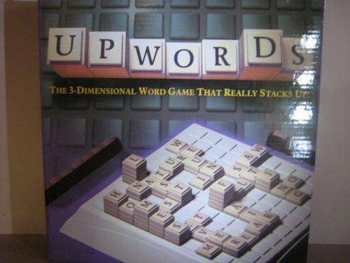 UPWARDS The 3-Dimensional WORD game that really stacks up. (2-4 players) - Ages 8+
