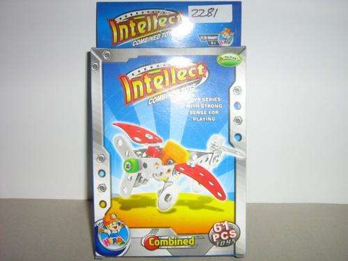 Intellect DIY Toyes with Metal and Plastic Parts - 61 Pcs
