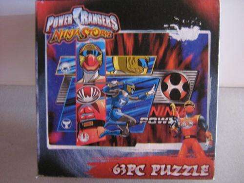Puzzle : Power Rangers - Ninja Storm 63pcs (30.5cm x 21.5cm)
