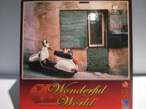Puzzle : Wondeful World - Cortona Tuscany, Italy(500pcs)