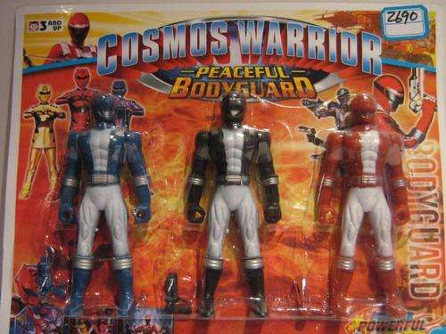 Cosmos Warriors - Peaceful Bodygaurd 3pce Set Carded