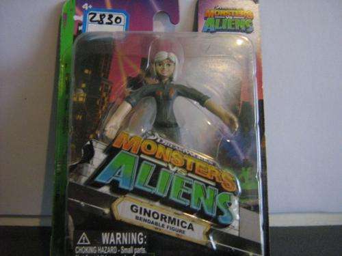 MONSTER vs ALIENS - Ginormica (Bendable Figure)