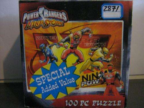 Puzzle : Power Rangers Ninja Storm (100pce) 34.3cm X 24.1cm