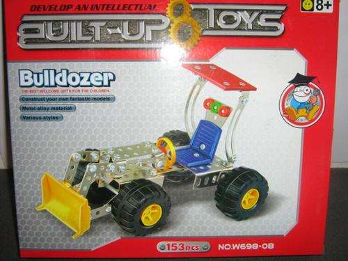 BUILT-UP TOYS - Buldozer - 153pcs