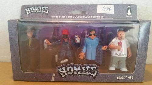 Homies 4 Piece 1:24 Scale Collectable Figurine set