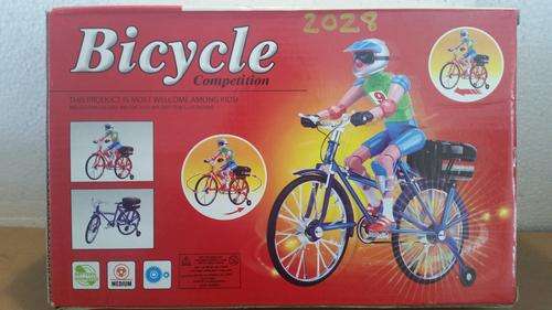 Bicycle Batery Operated with music (3x 'AA' size bateries not included)