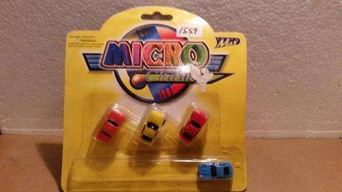 Micro Champs - 4 car set - Diecast