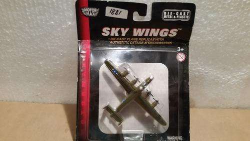 Sky Wings - Die Cast Plane Replicas by MOTOR MAX