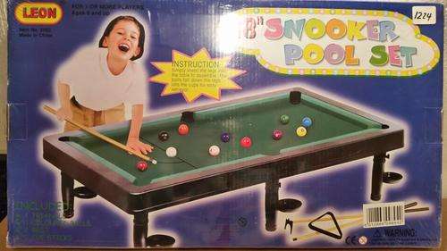 Snooker Pool set 18"