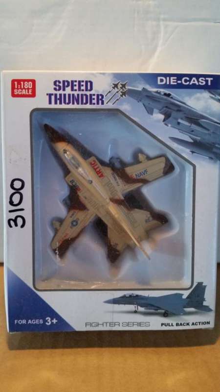 Speed Thunder: Die-Cast Fighter Series (Scale 1/180)