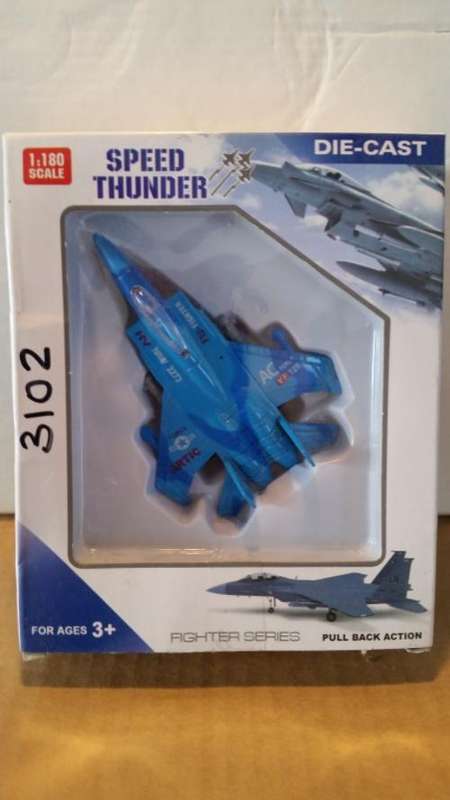 Speed Thunder: Die-Cast Fighter Series (Scale 1/180)