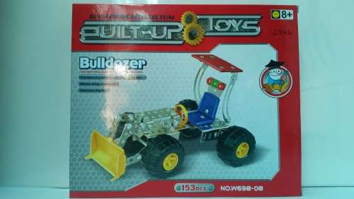 BUILT-UP TOYS - Buldozer - 153pcs