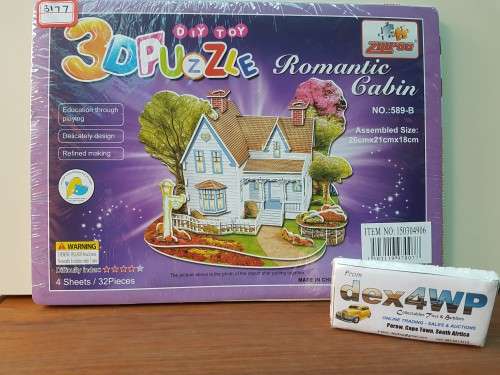 3D Puzzle: Romantic Cabin