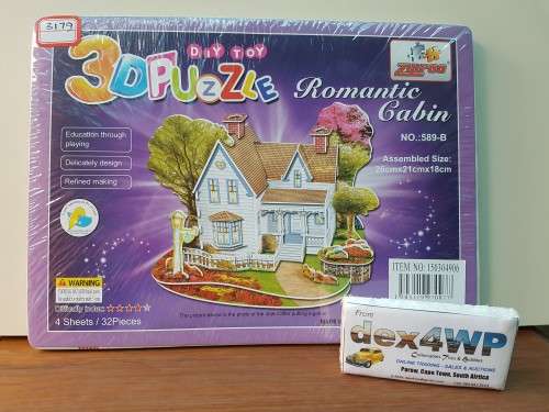 3D Puzzle: Romantic Cabin