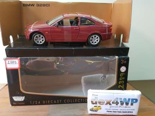 BMW 328 CI (Scale 1/24) by MOTOR MAX