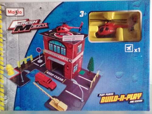 Maisto Fresh Metal :Build-n-play -Fire Station