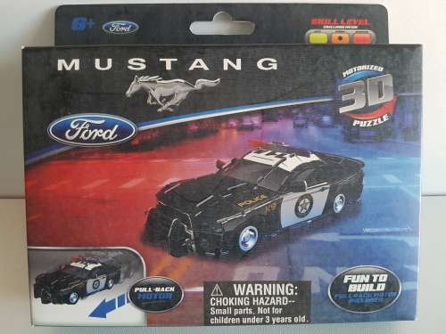 3D Puzzle: 2015 Ford Mustang GT Police Cruiser (Motorised)