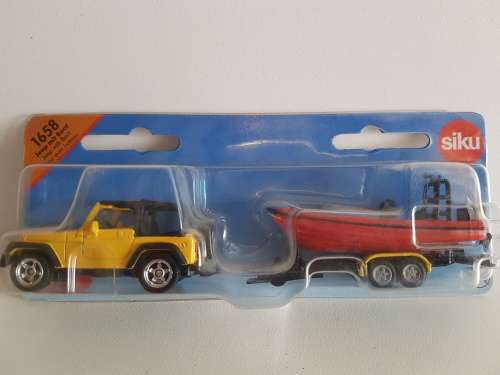Jeep with Boat: 1658