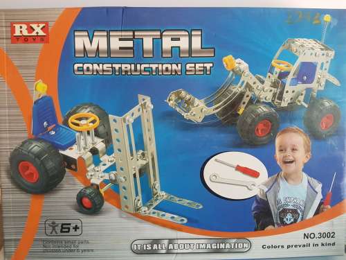 Metal Construction Set (age 6+) - DIY