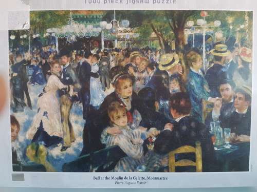 Jigsaw Puzzle: Ball at the Moulin de la Galette,Montmartre