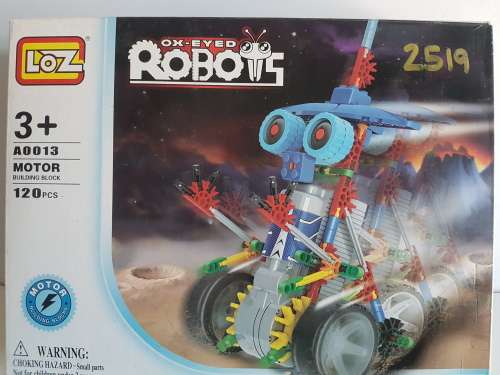 Ox-Eyed Robots: Crawler -  Building Blocks (Battery Operated)