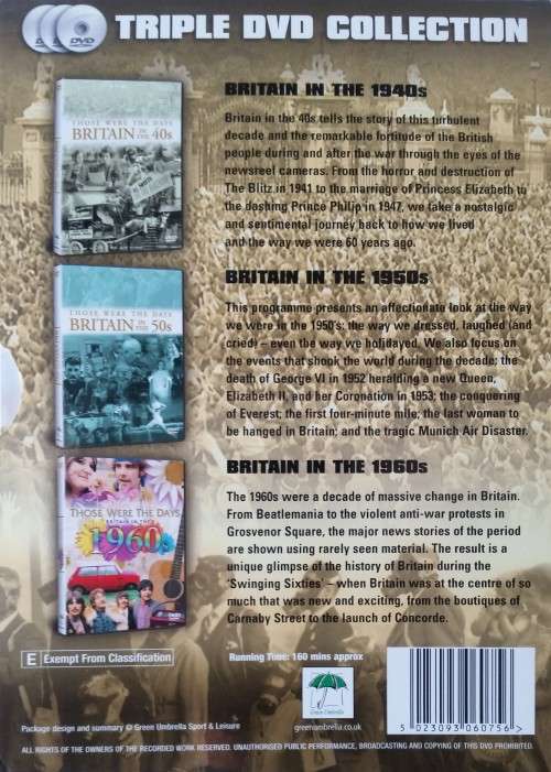 Britain of Yesteryear (Trple DVD Collection)