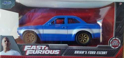 Fast and Furious -Brian`s Ford Escort (1/24 Scale by Jada)