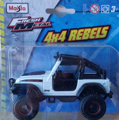 Jeep (1:43 Scale) 4X4 Rebels by MAISTO