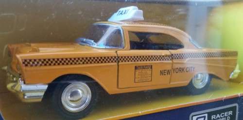 Yellow Cab: (1:43 Scale)